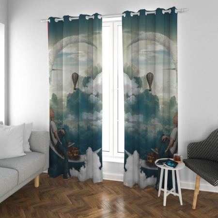 برادي القمر والمنطاد 