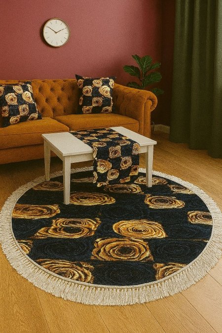 سجادة " الورد الذهبي "