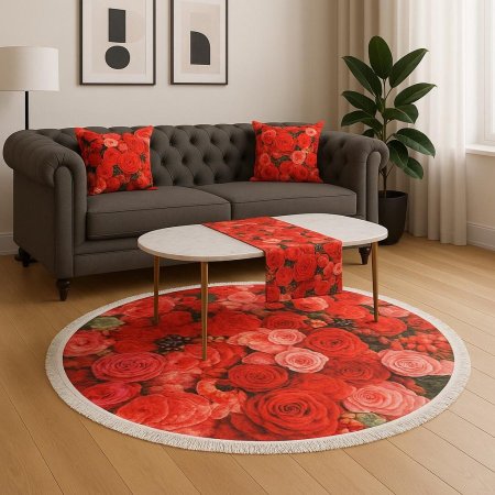 سجاد "الورد الأحمر"