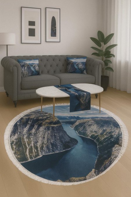 سجادة "النهر والجبل"